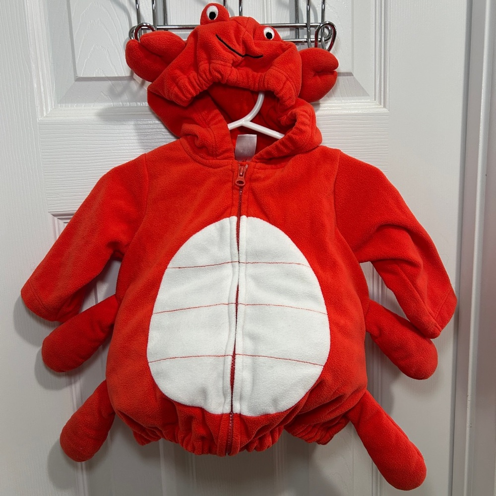 Carter’s 3-6 month baby crab costume